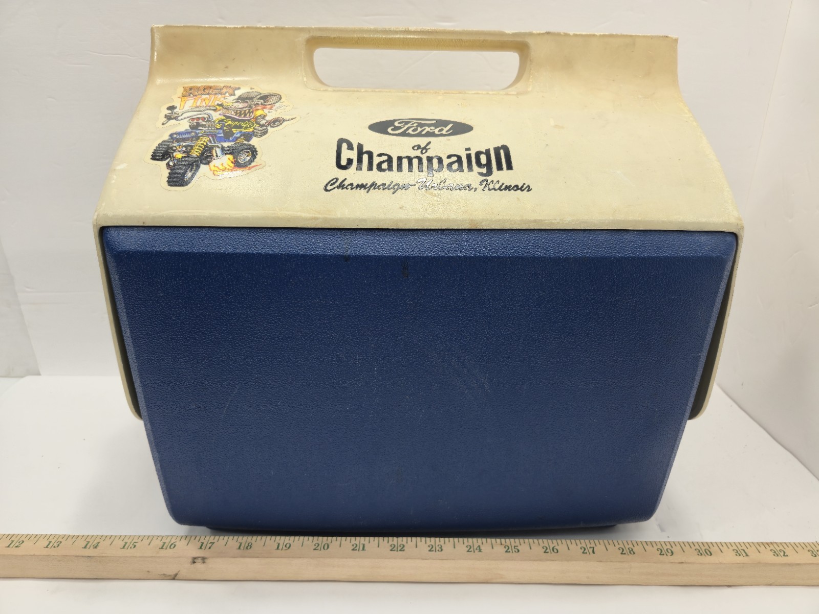 Vintage Playmate Cooler By Igloo Large Blue, Ford Of Champaign Illinois 1990s