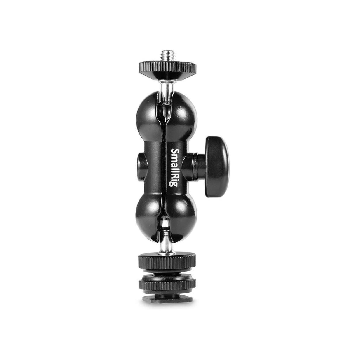 SmallRig 2x Multi-Function Double End BallHead w/Cold Shoe Mount and Thumb Screw