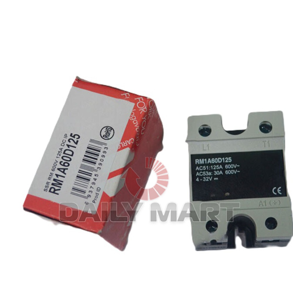 New In Box CARLO GAVAZZI RAM1A60D125 Solid State Relay