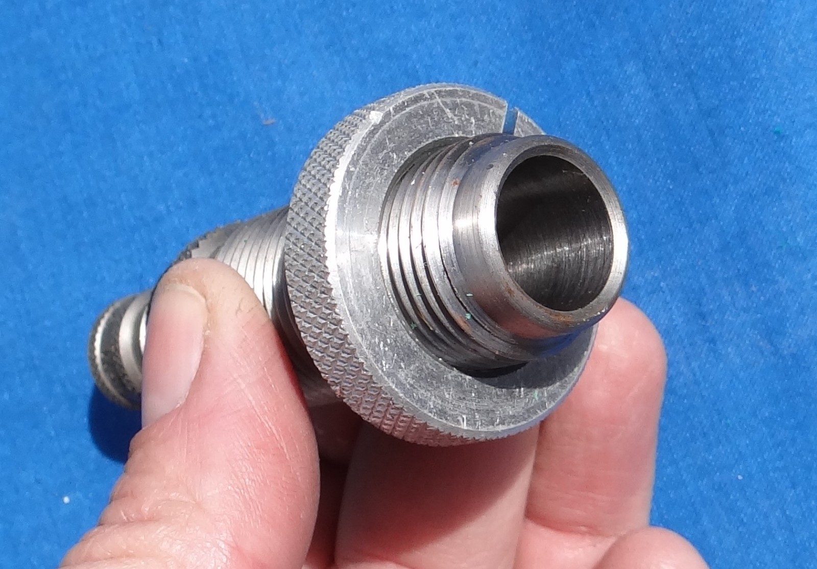 Un-Used RCBS 357 Maximum Max Reloading Die Set Steel Sizer Seat & Bell Dies