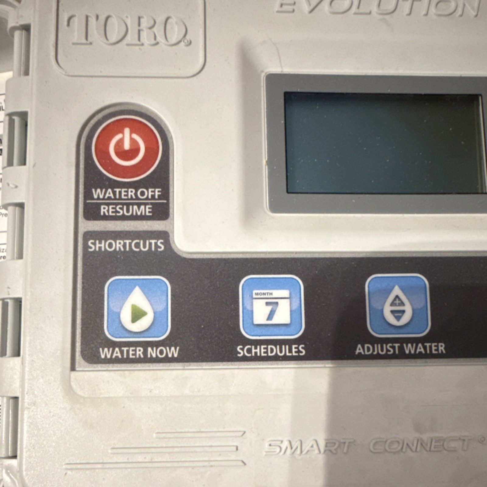Toro sprinkler timer and rain sensor