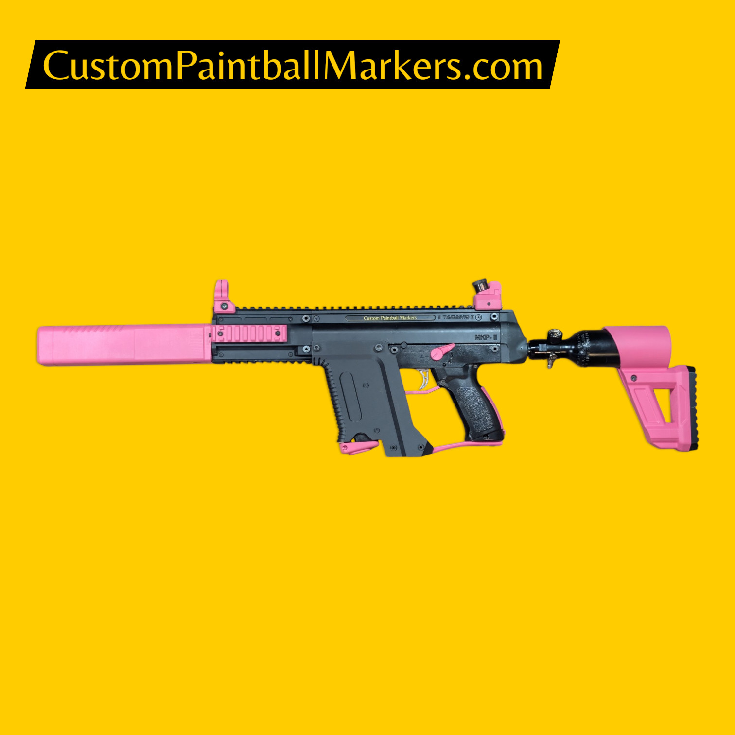 Tacamo Hurricane Full-Auto Paintball Vector "Pink Betty" (HPA Not Included)