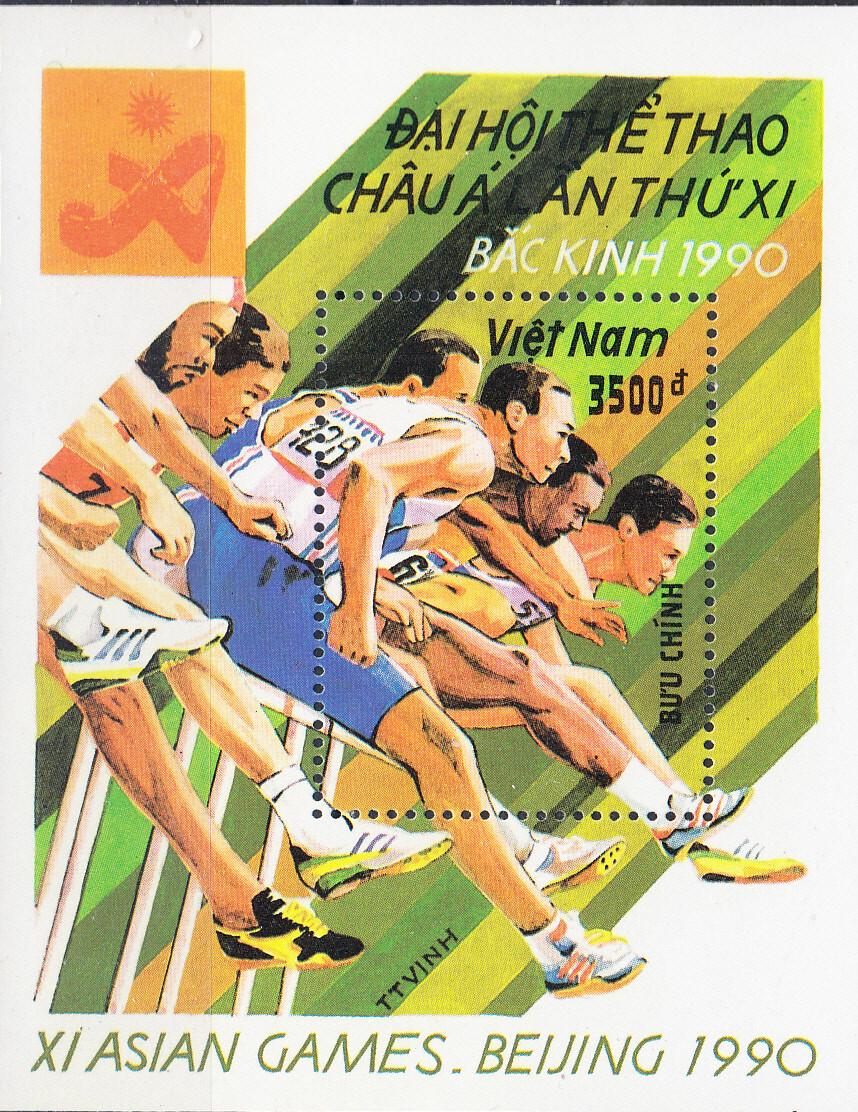 W VIET NAM 2141 BEJING OLYMPIC SOUVENIR SHEET