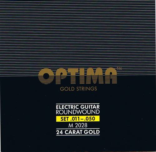 Optima/Maxima  24K Gold Electric Strings 11-50