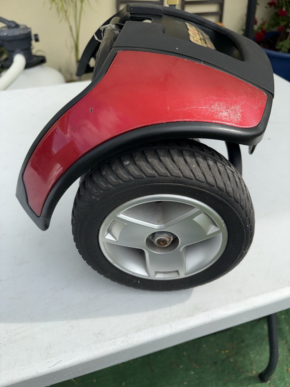 Pride Gogo Scooter Complete Rear Assembly