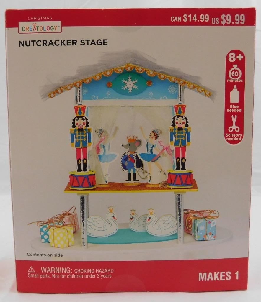 Nutcracker Stage Christmas Creatology Foam Craft New Makes 1 Stage