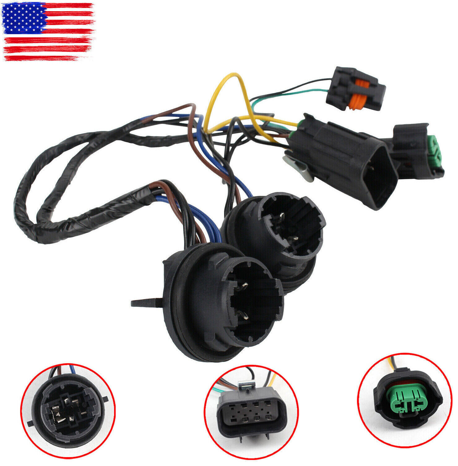 For Chevy Pickup Truck Dorman 645-745 Headlight Lamp Wiring Harness