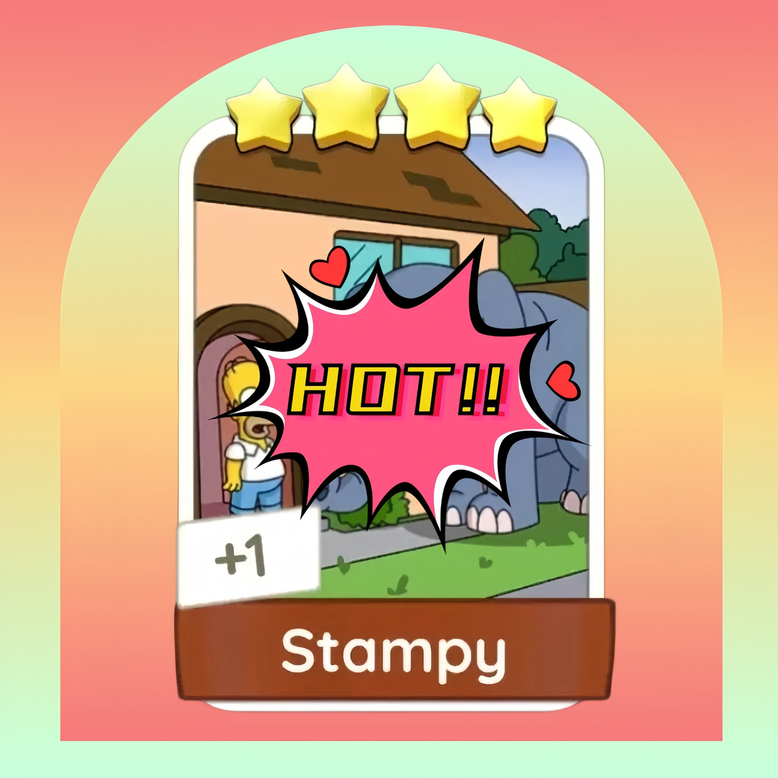⭐Stampy ⭐ 4 Star - ⭐Monopoly.GO Sticker Set 13-8