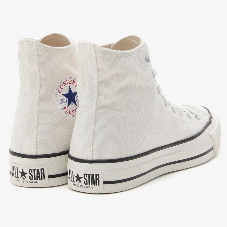 Converse All Star J HI Made in Japan High Cut Canvas Sneakers Limited Model