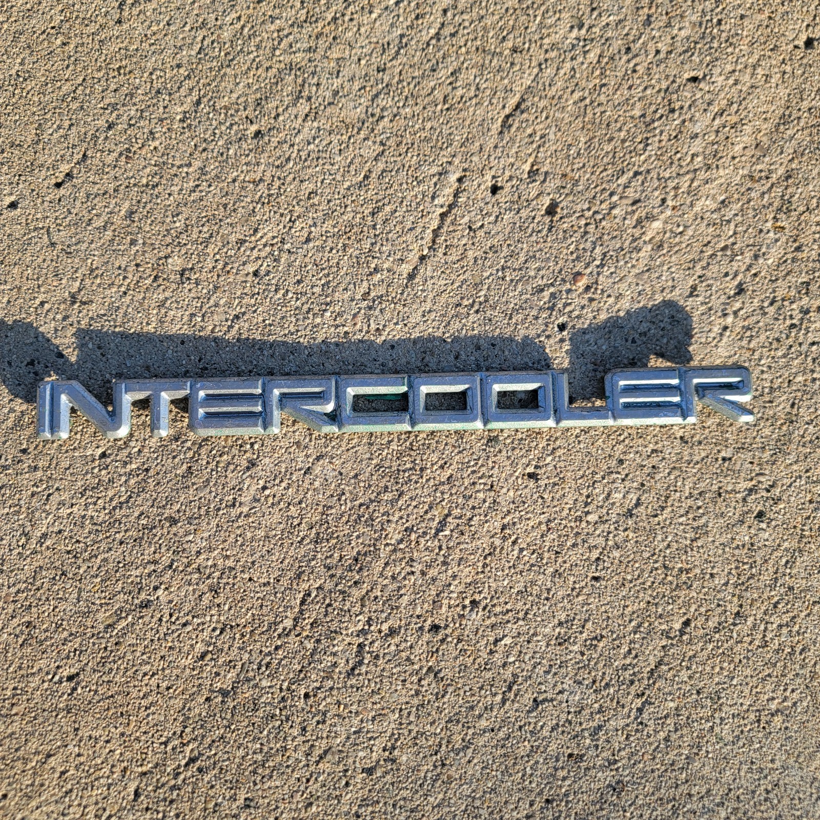 Volvo 740 940 Turbo Intercooler Trunk Badge Lid 240 242 244 245 Emblem Painted
