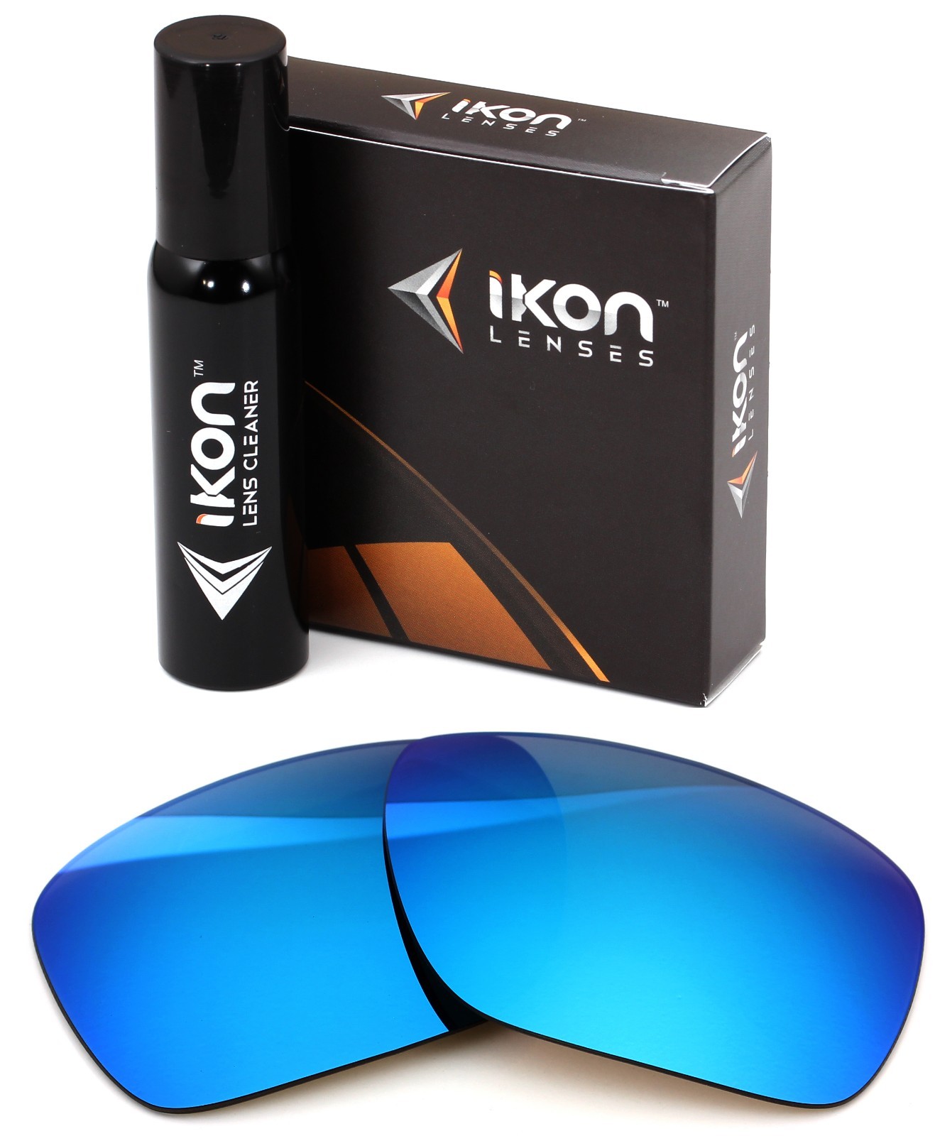 Polarized IKON Replacement Lenses For Costa Del Mar Tuna Alley - Ice Blue