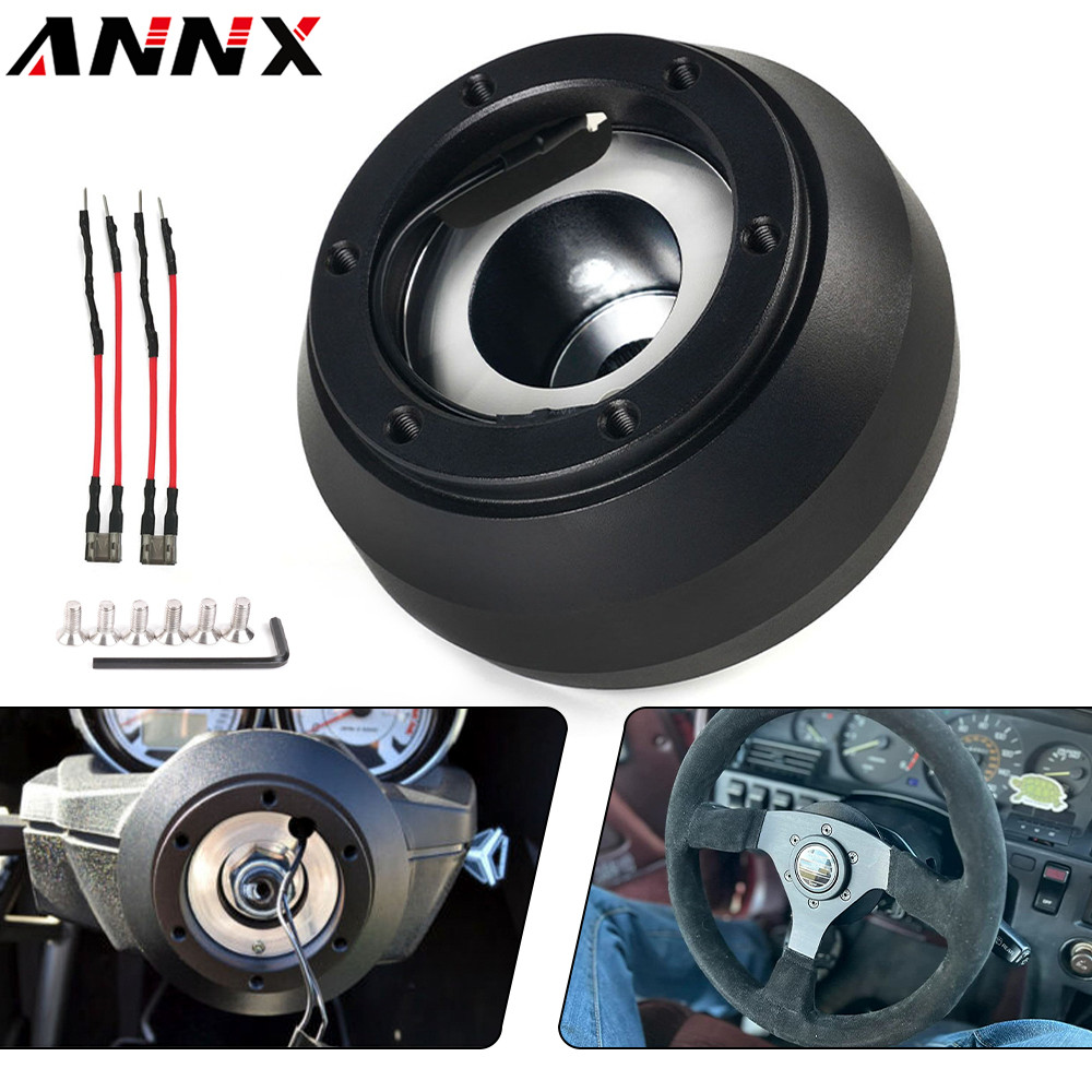 For Subaru BR-Z Scion FR-S Billet Steering Wheel Short Hub Adapter Boss Kit 125H