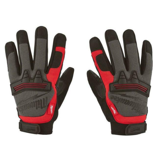 Milwaukee Demolition Work Gloves - M, Black/Red (48-22-8731)
