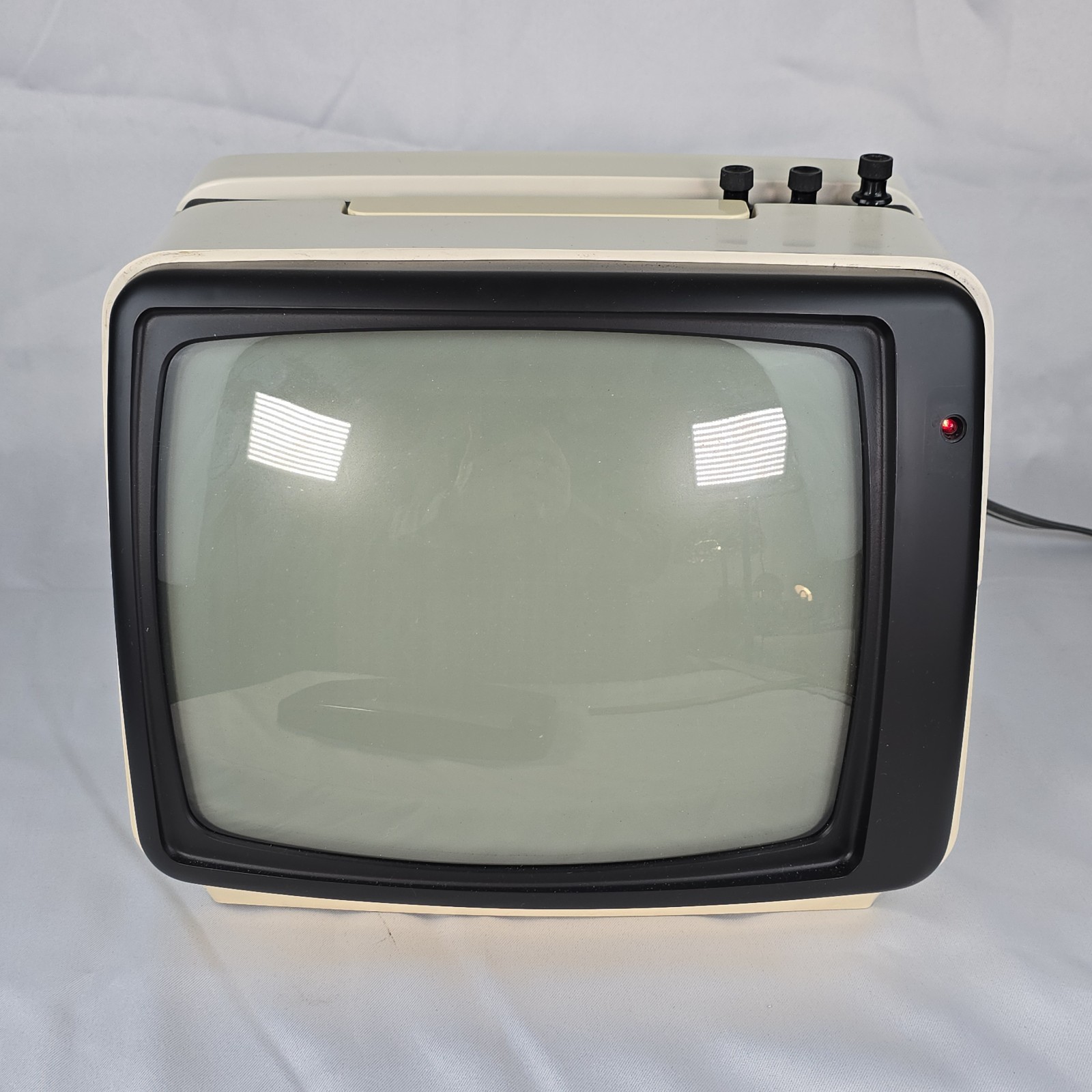 Comrex CR-5500 Vintage CRT Video Monitor 1982 Powers On Parts/Repair