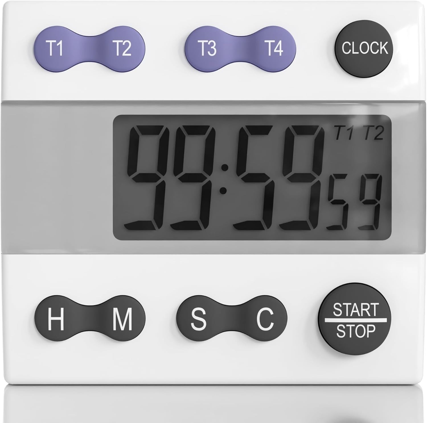 Sper Scientific Portable Digital Kitchen Timer 810015 for Cooking and Baking wit