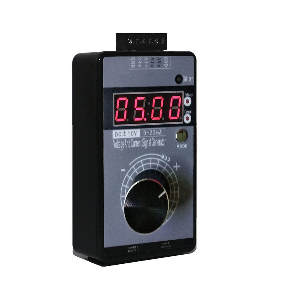 Portable High Accuracy 0-5V 0-10V 4-20mA Signal Generator Simulator Calibrator