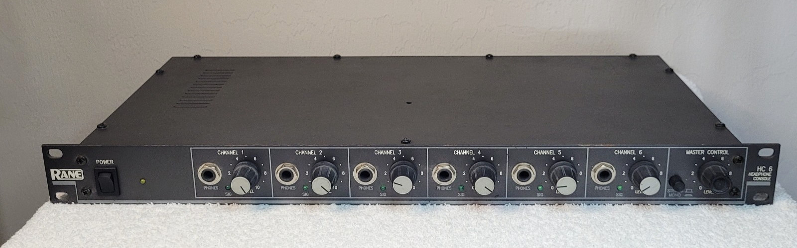 Rane HC-6 6-Channel Headphone Console -No Power Supply