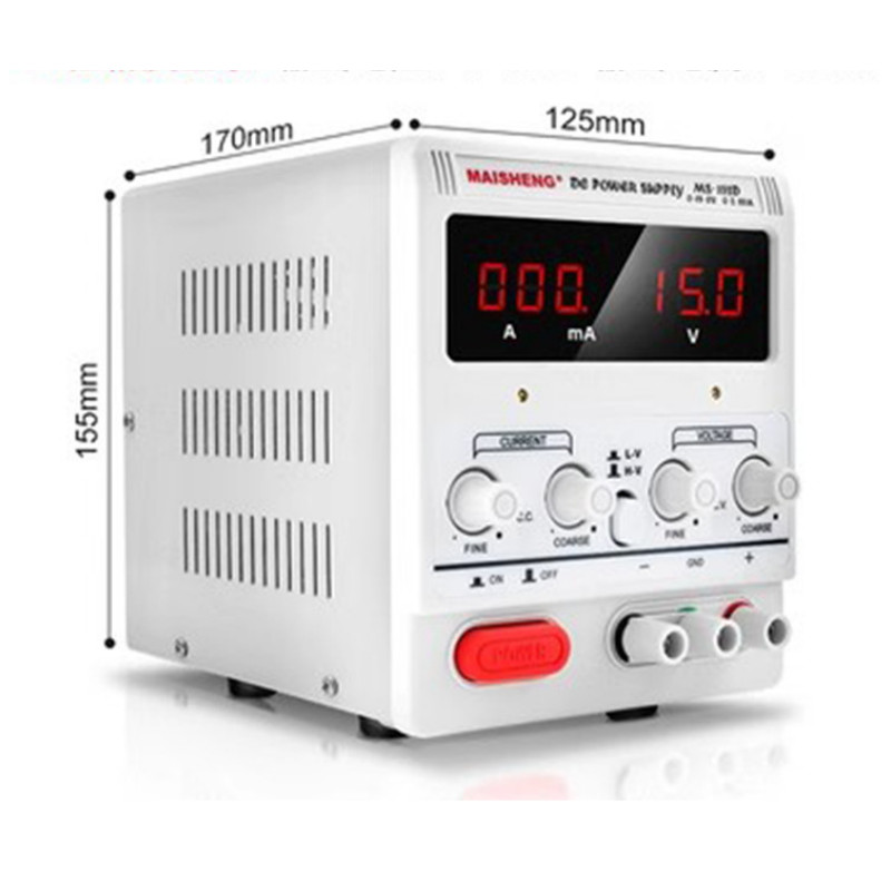 DC Power Supply Digital Precision Variable Lab Testing 0-60V 0-10A Adjustable