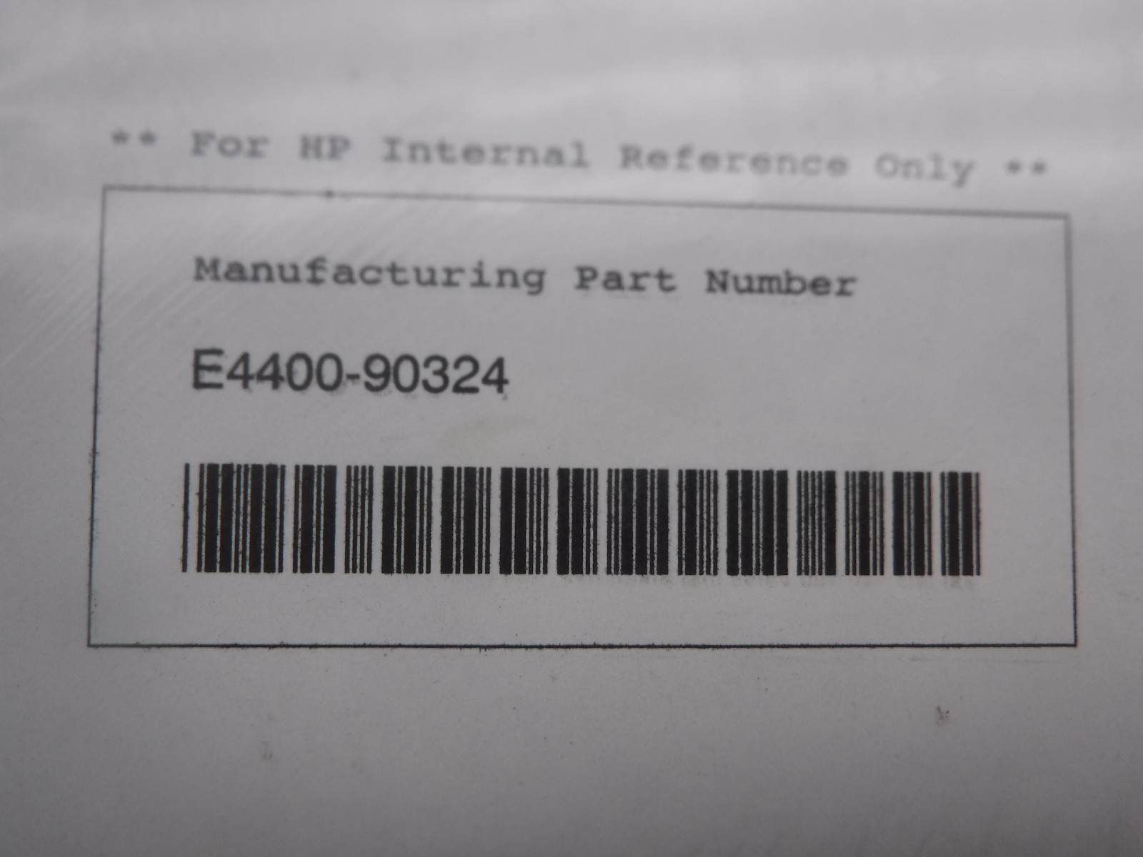 HP ESG Family Generators Programming Guide E4400-90324