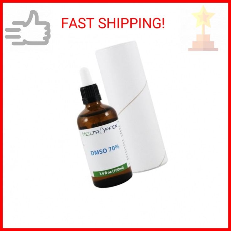 70% DMSO - Pharmaceutical Grade Ingredients | Third-Party Tested | Dimethyl sulf