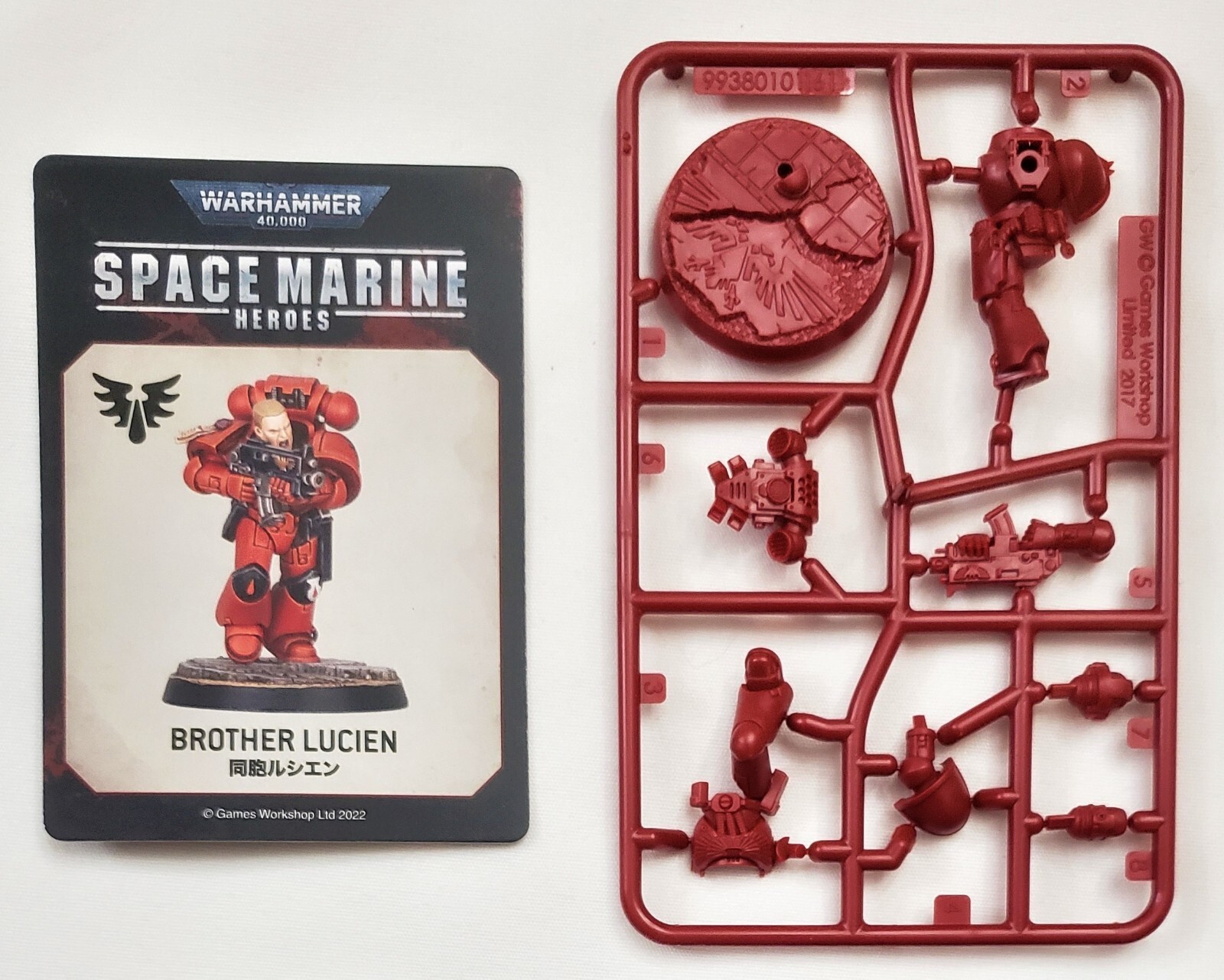 Space Marine Heroes Blood Angels Series 2 Brother Lucien Warhammer 40K Gaiun