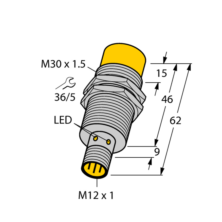TURCK NI20U-M30-AN6X-H1141 1646150 Inductive sensor NPN