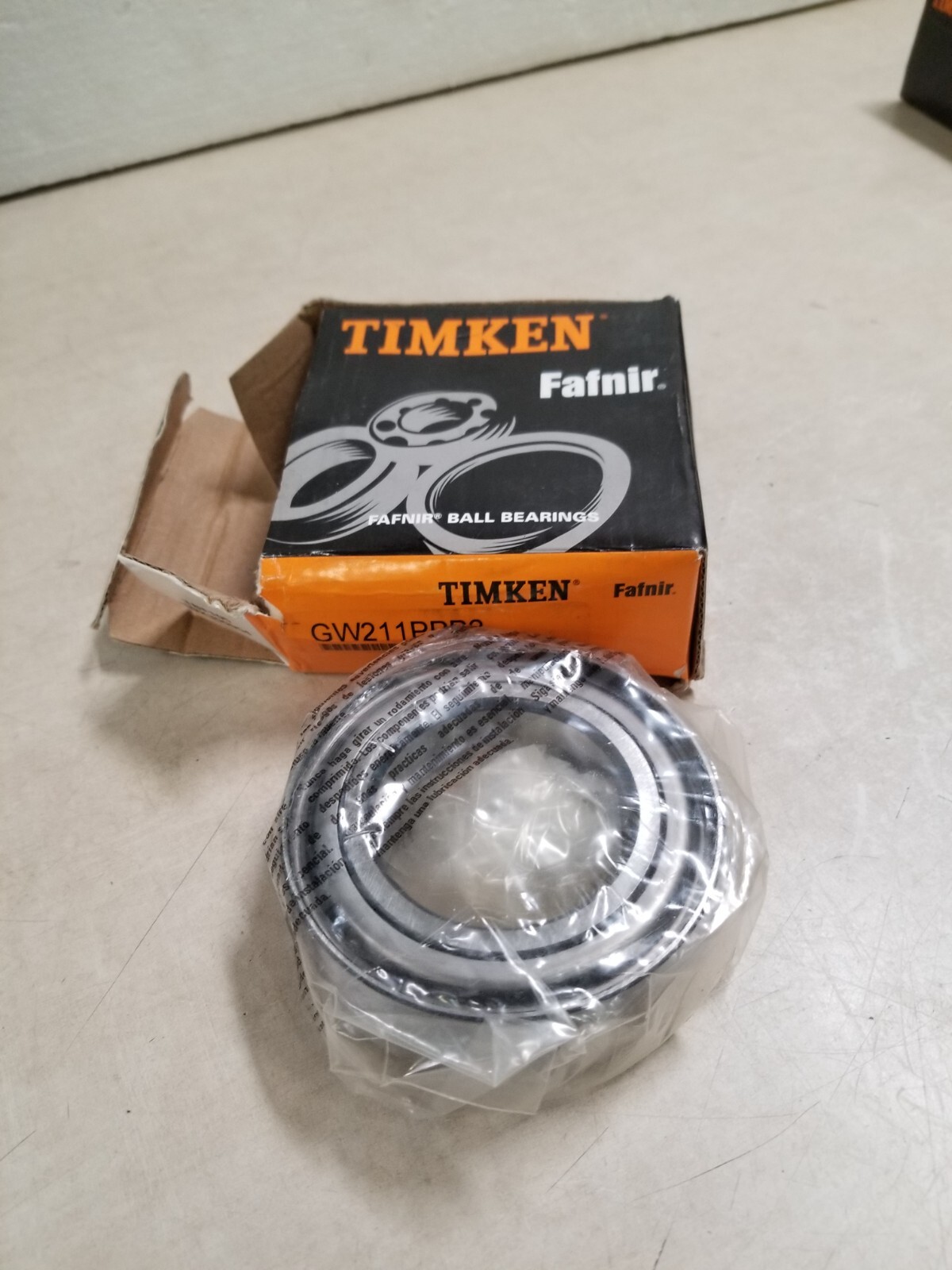 Timken GW211PPB2 45mm Bore Farm Implement Bearing - Straight, 2.1880 in Bore, 3.