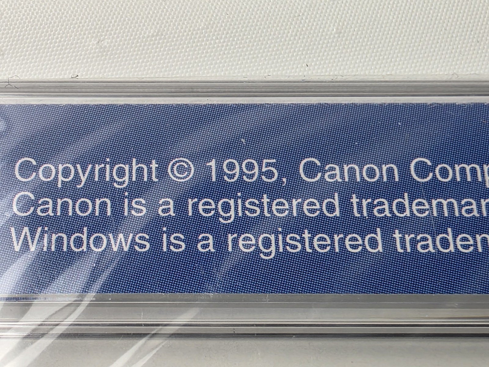 Canon Creative CD-ROM 1995 For Windows Version 1.3 New Sealed
