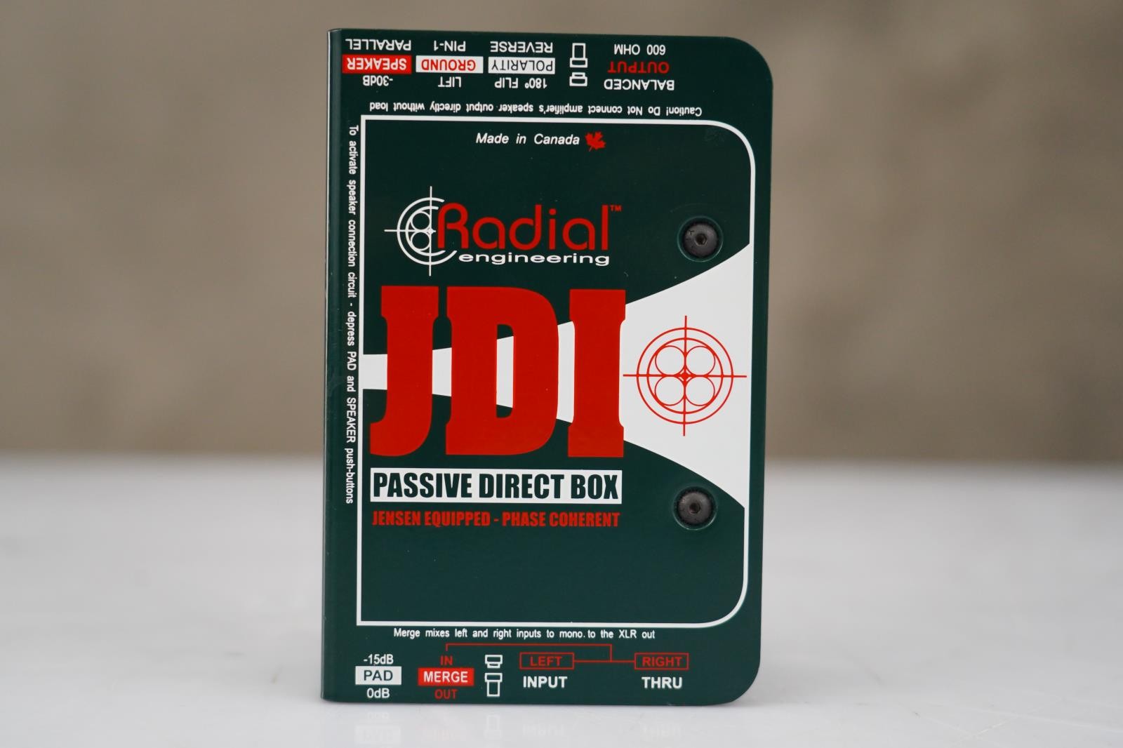 Radial JDI Stereo Passive Direct Box w/ Box #58753