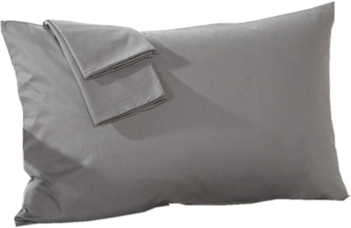 Travel Pillowcase 14x20 500 Thread Count Egyptian Cotton Set of 2 Toddler Pillow