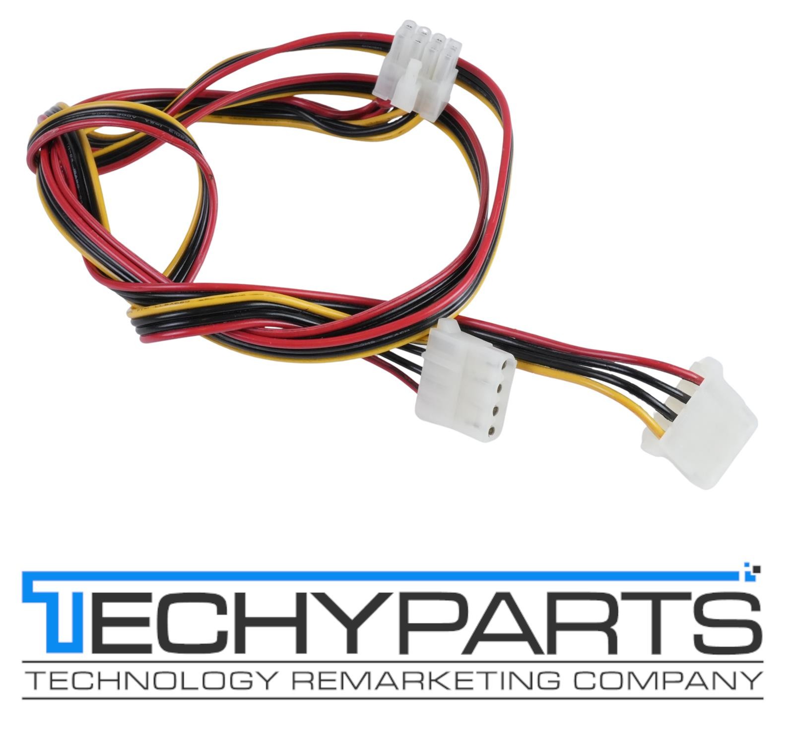 SuperMicro CBL-PWEX-0673 8 Pin Female to 2x Big 4 Pin Female Power,65/70CM,18AWG