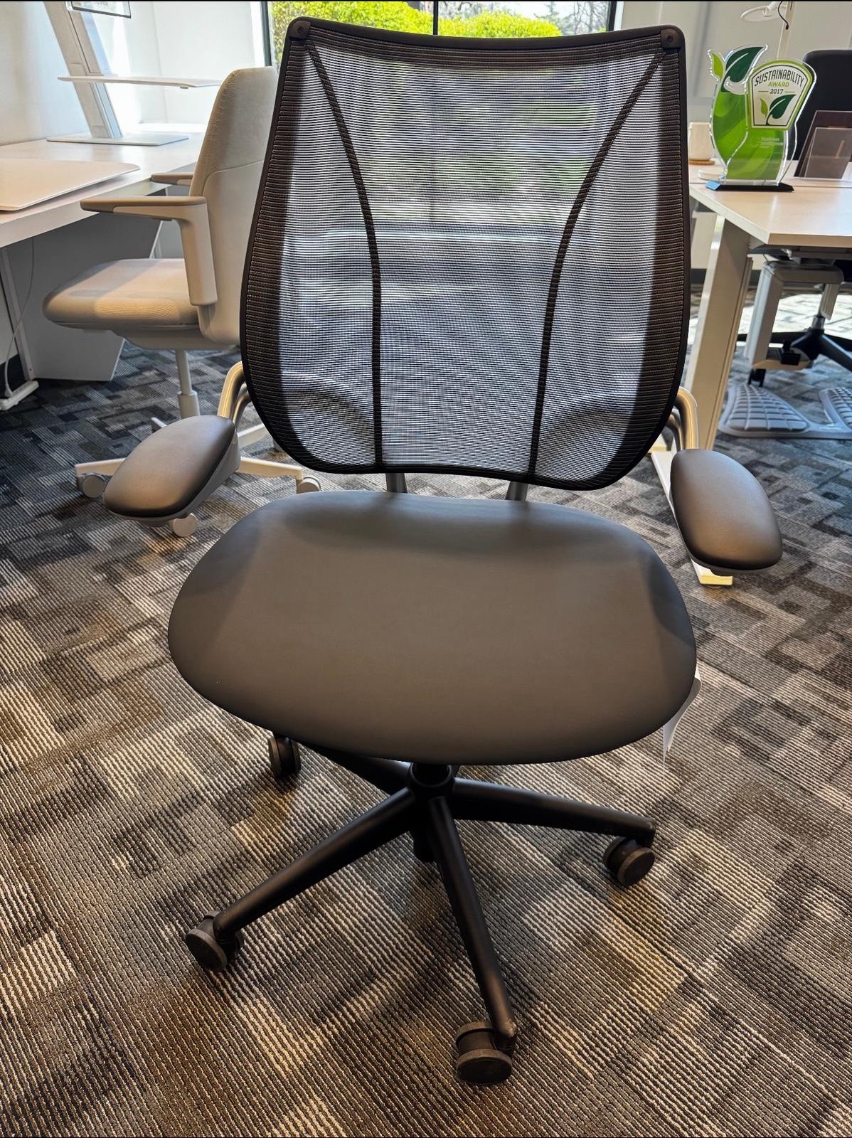 Brand New Humanscale Liberty Ergonomic Office Task Chair, Gray