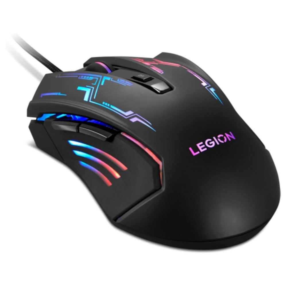 Original Lenovo Legion M200 RGB Wired Gaming Mouse 2400 DPI 6-Button Backlight