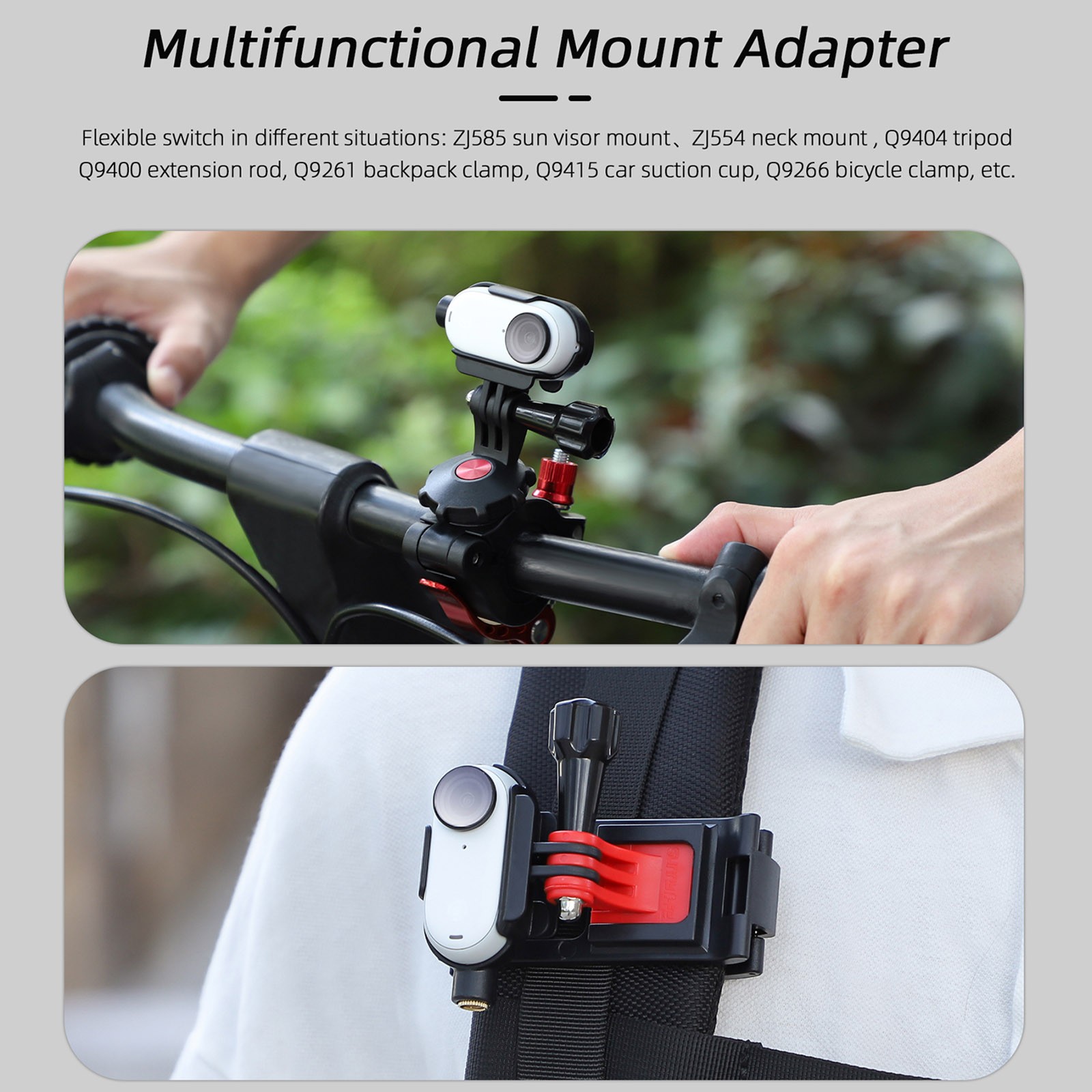 Protective Frame Adapter Extension Accessories For Insta360 GO3 Action Camera t