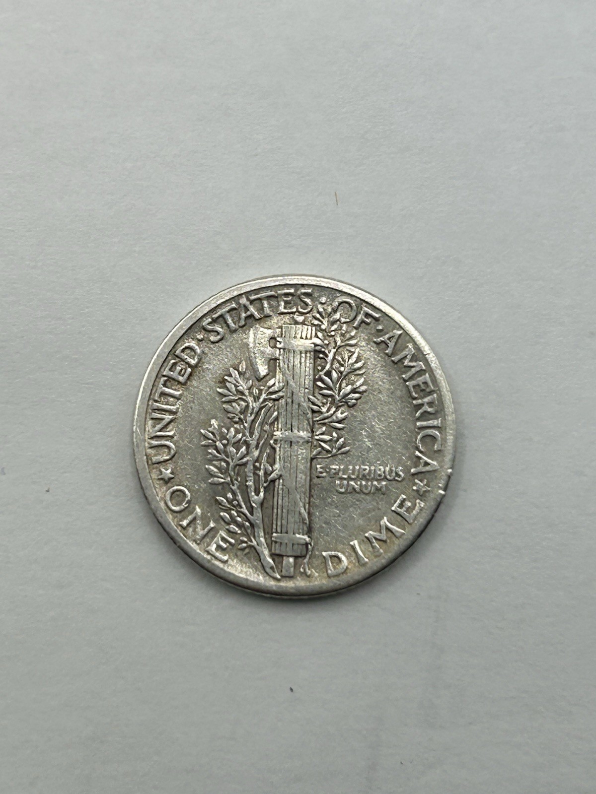 1936 Mercury Dime XF