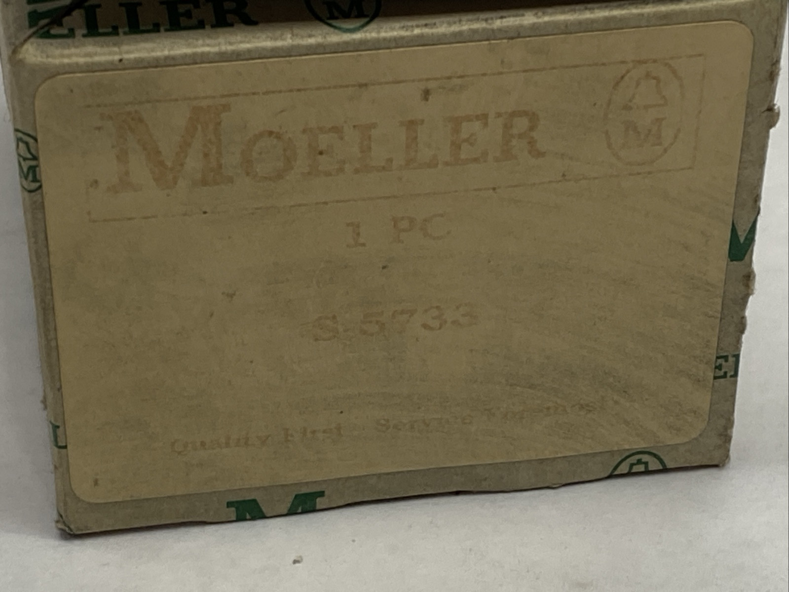 Moeller S-5733 2-Position Selector Switch Assembly Black Boiler 1-2