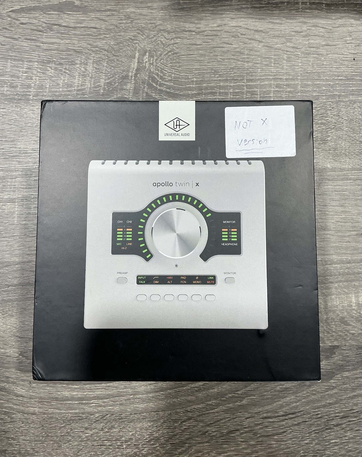 UNIVERSAL AUDIO APTXQG2-STU Apollo Twin Duo Core 10x6 Thunderbolt Interface