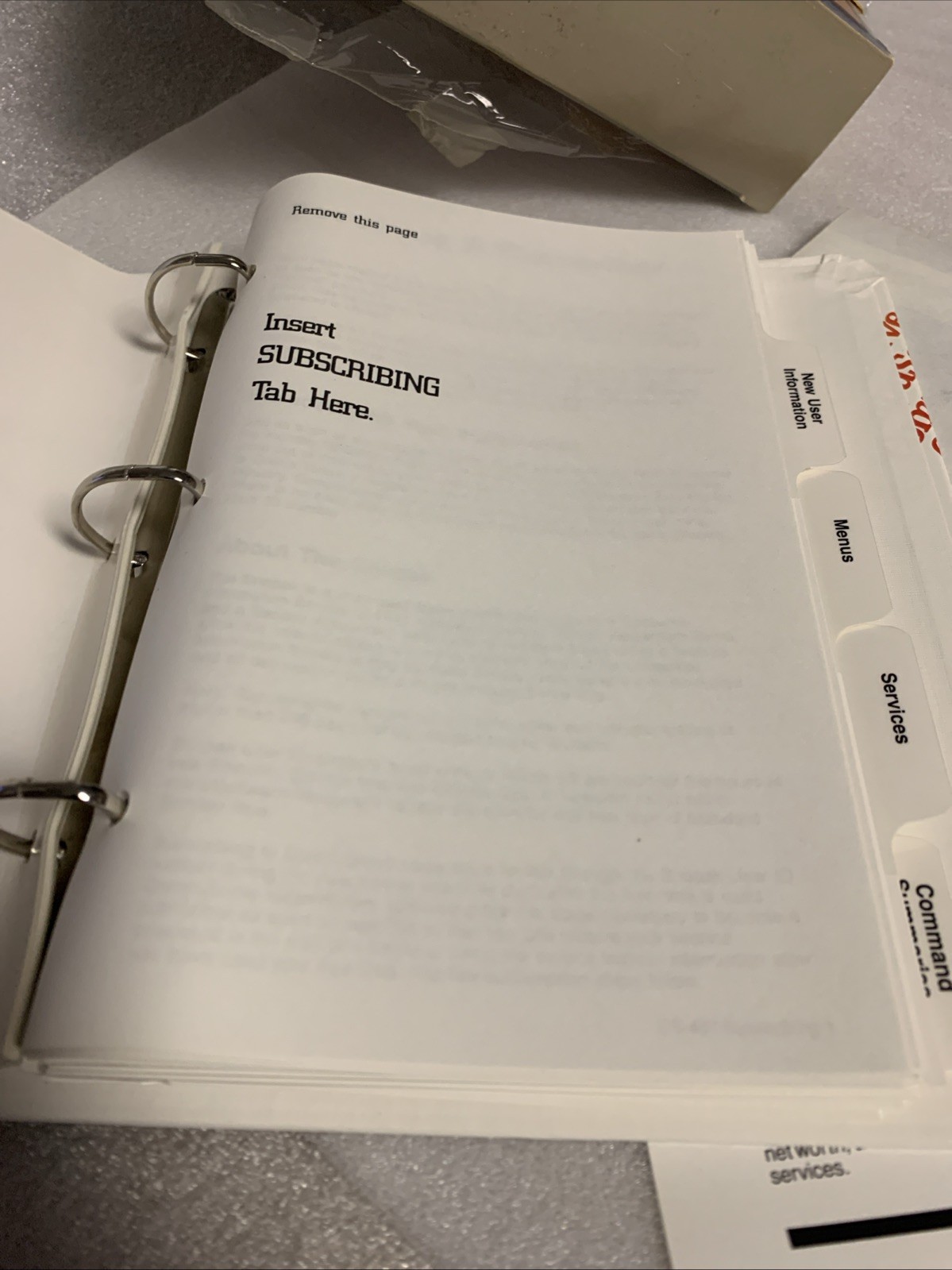 CompuServe Start Kit Binder & Sleeve Consumer Inforamtion Service The Source/AOL