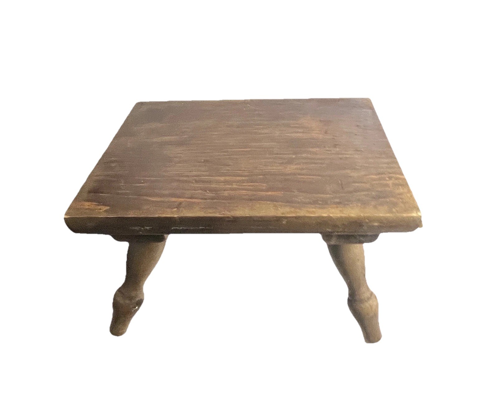Primitive Farmhouse Wooden Footstool Rustic Furniture Step stool Bench Riser