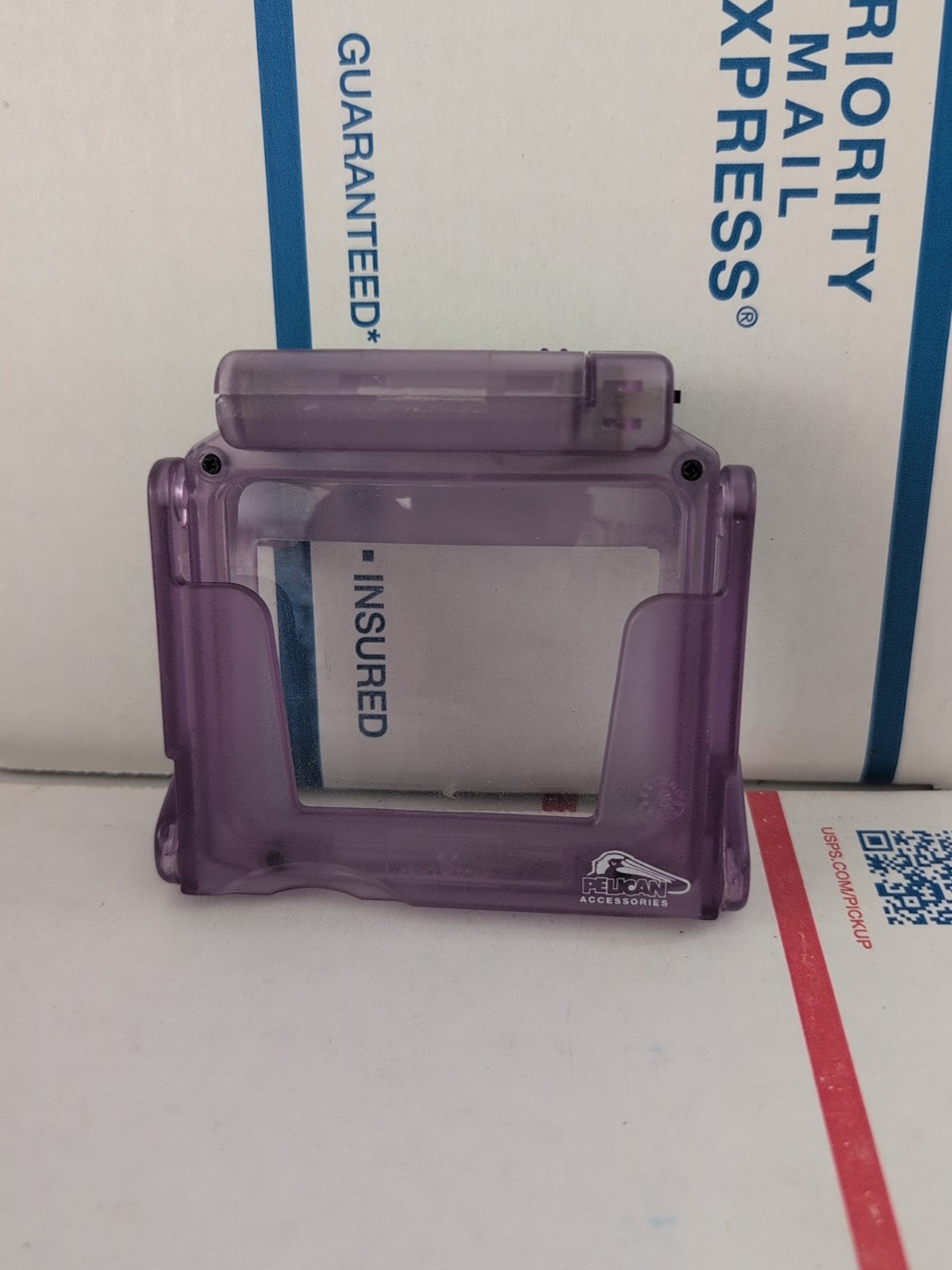 Pelican Nintendo Game Boy Fuschia Purple Shield Accessory RARE #175B