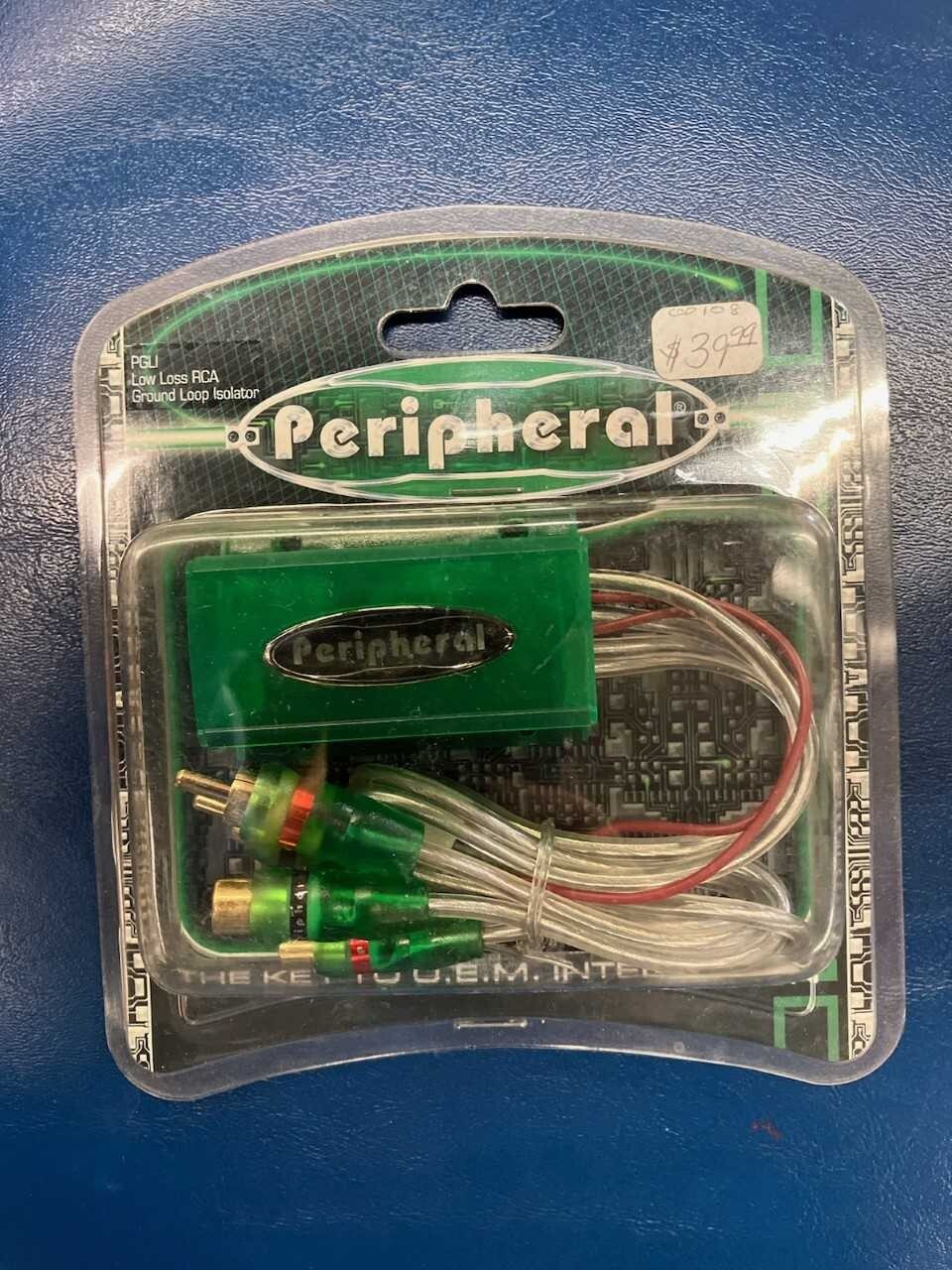 Peripheral PGLI Low Loss RCA Ground Loop Isolator Wire New