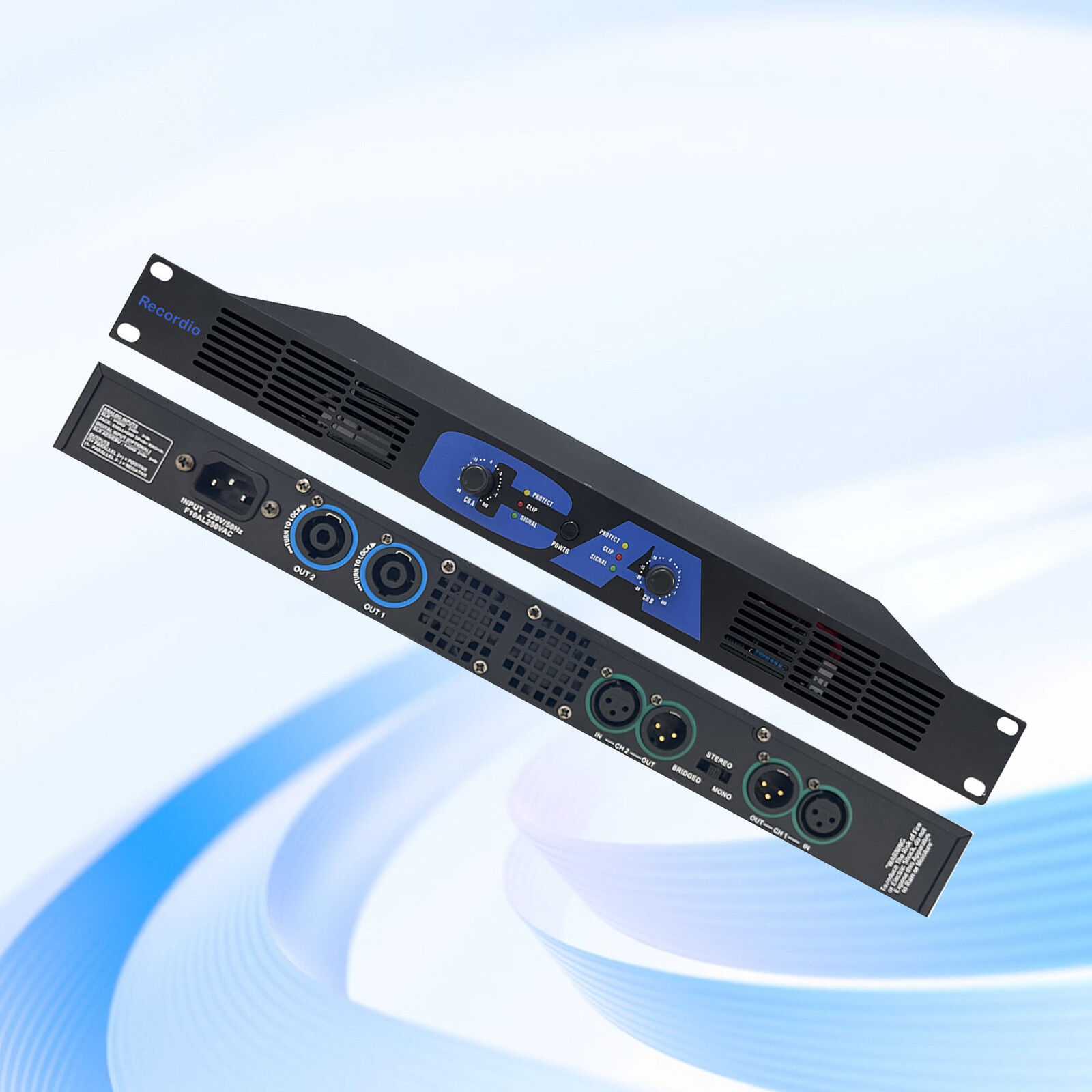 CA-450 2 Channel Digital Power Amplifier 2x900watt Class-D Bridge Function 1802G