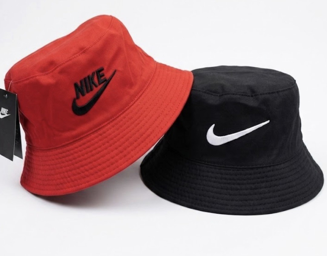 Nike Bucket Hat Red,Black reversible Men's,Women’s Casual Sports Accessory