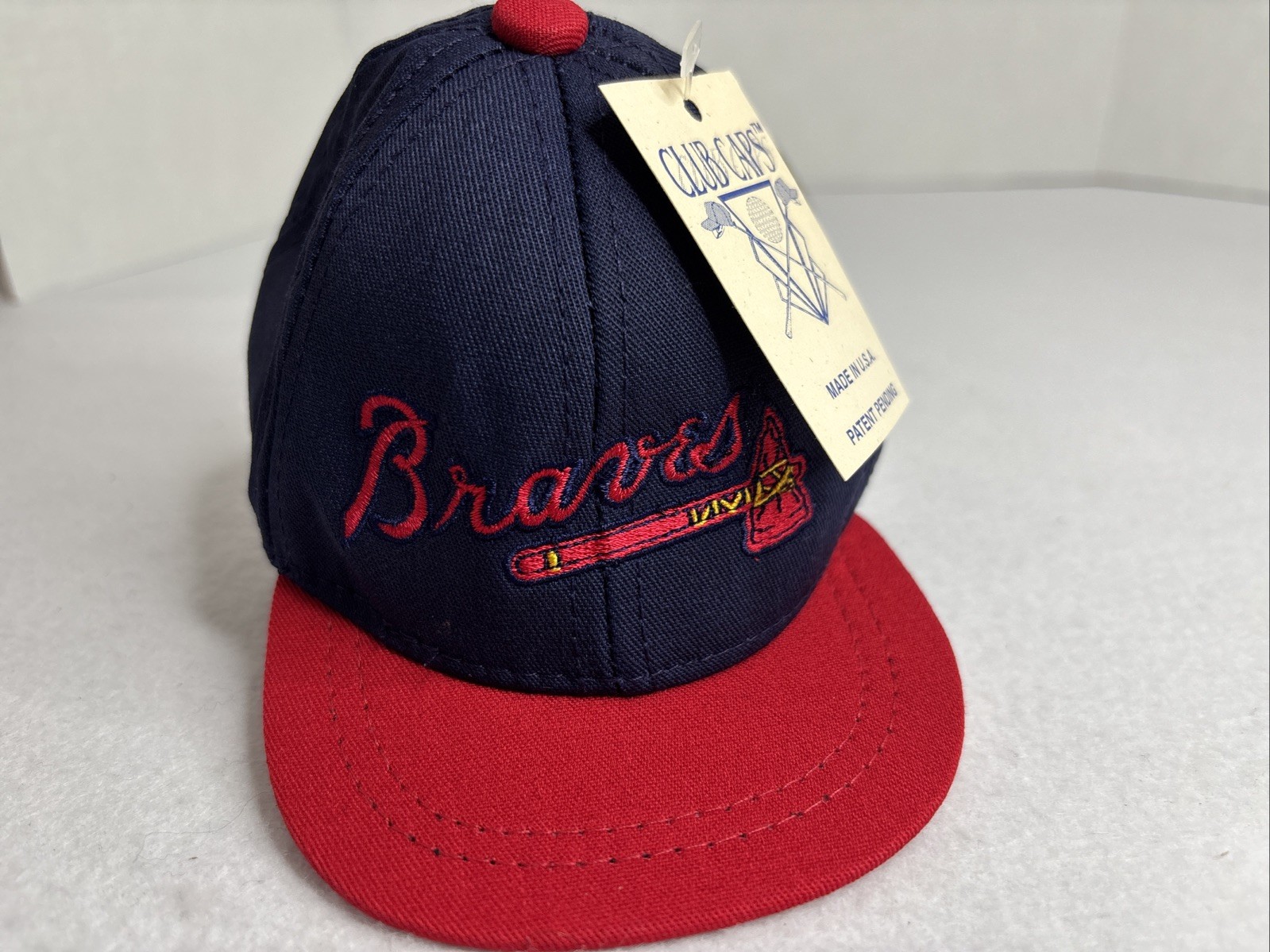 Atlanta Braves "Club Caps" Golf Club Head Cover New Old Slock USA Fits Woods