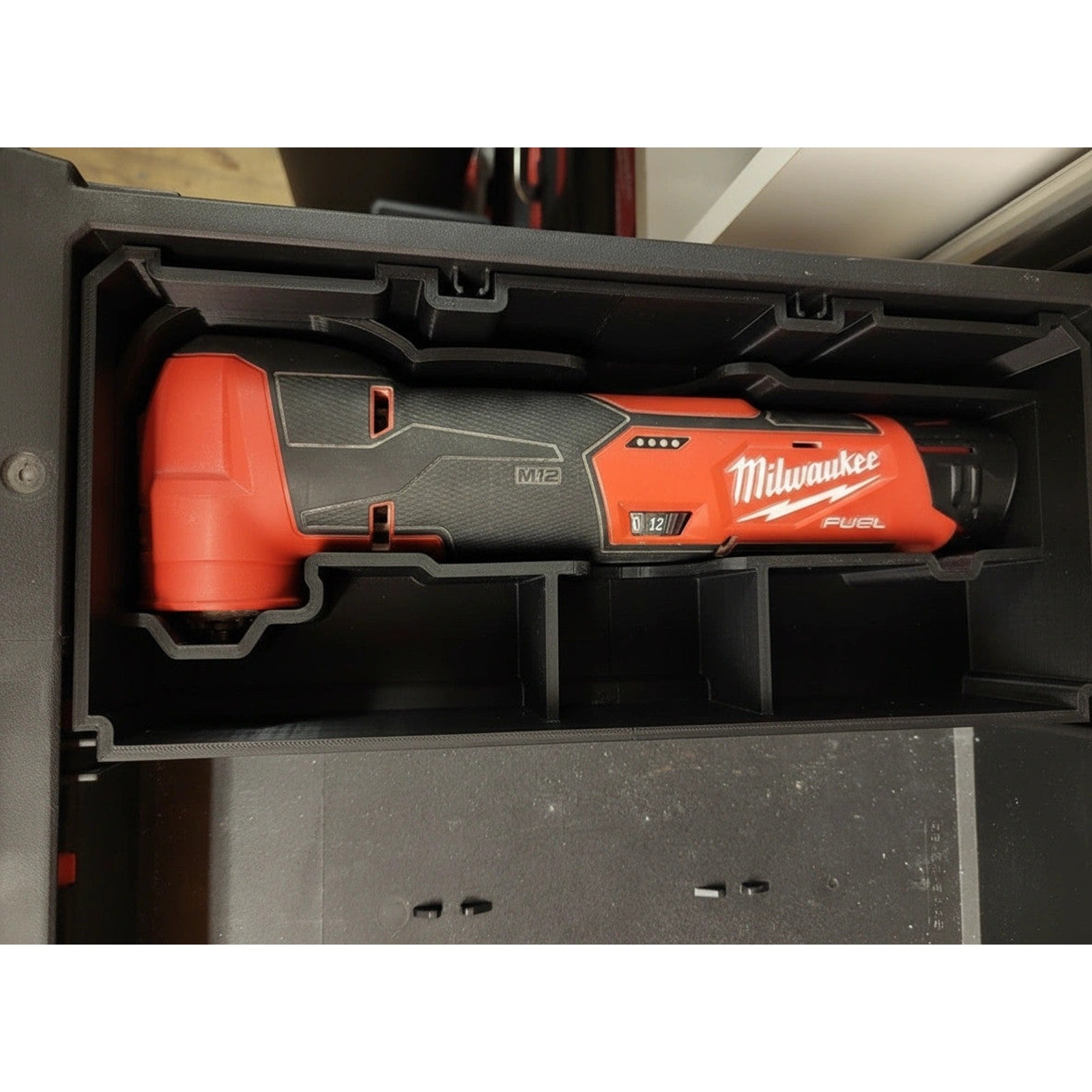 Milwaukee PACKOUT Drawer Insert – M12 Multitool Organizer (Insert Only) MD