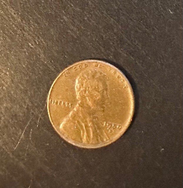 1950 D Lincoln wheat penny/circulated