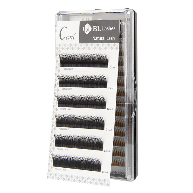 Blink BL Lashes Real Mink Lashes J, B, C, D Curl Individual Eyelash Extensions