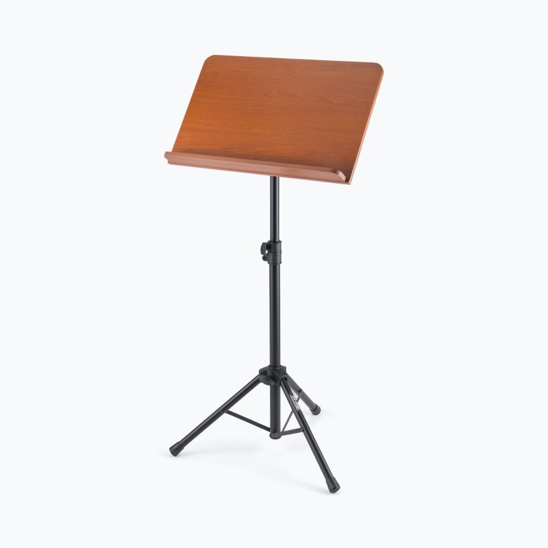 On-Stage SM7312W Conductor Music Stand with Wide Wooden Bookplate