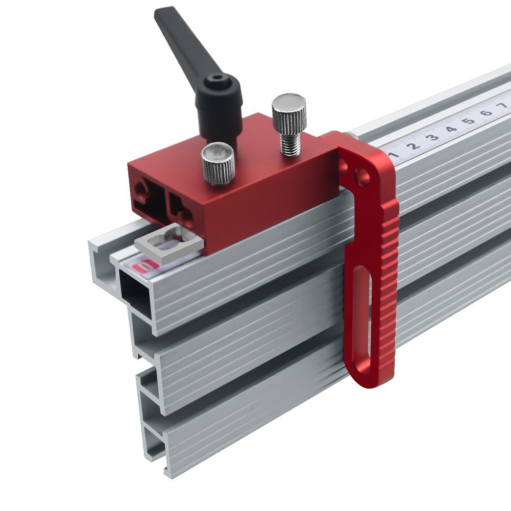 Adjustable Miter Track T Slot Stop Accurate Length Limit Device Woodworking Tool