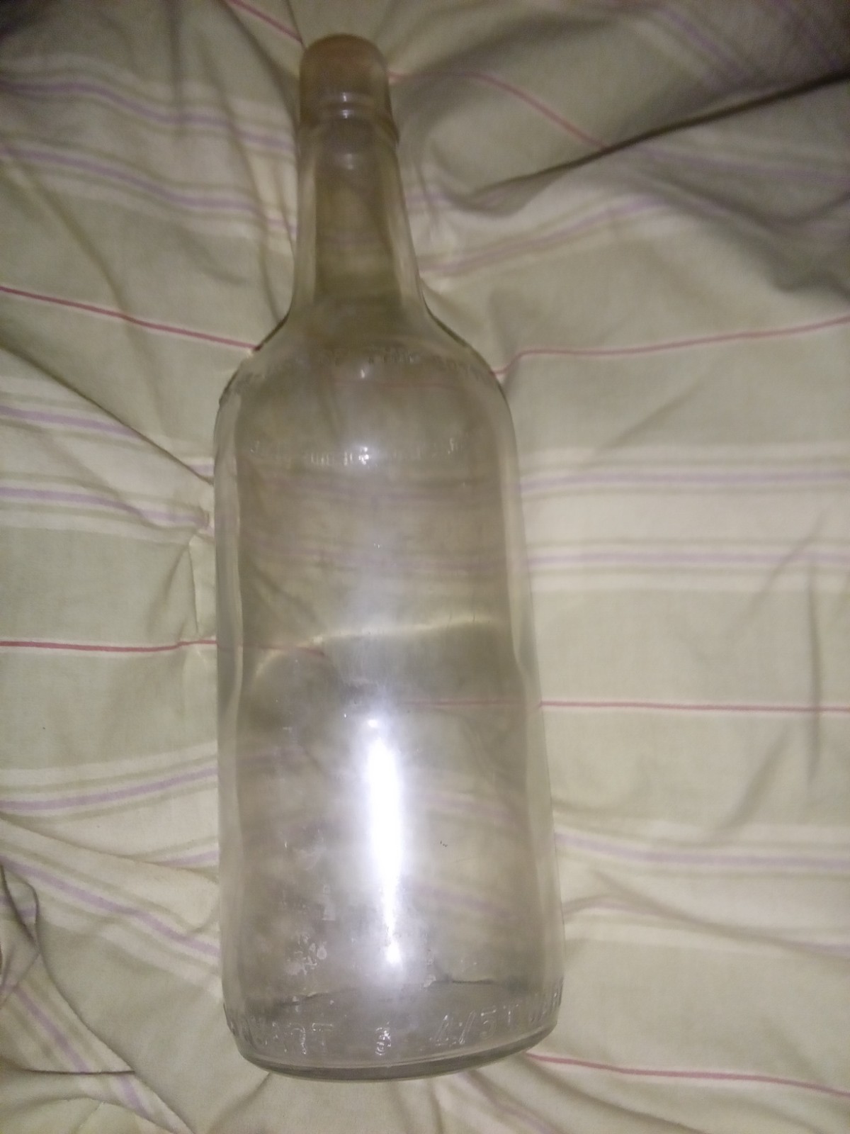 vintage liquor bottle 1952